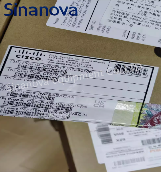 Buy cheap 9000 650W Redundant AC Power Supply C9K PWR 650WAC R= Original New from wholesalers