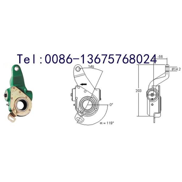 Quality MEI Slack Adjuster Automatic 4W3725 chinese factory for sale