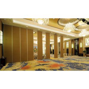 Hotel Operable Partition Wall System Soundproof Movable Partition Wall