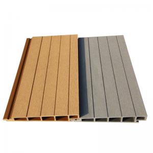 China Fireproof Villa Exterior Wall Cladding 185x30mm Grooved Panels on sale