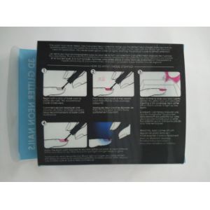 Buy cheap Plastic folding box for nail polish, screen printing from wholesalers