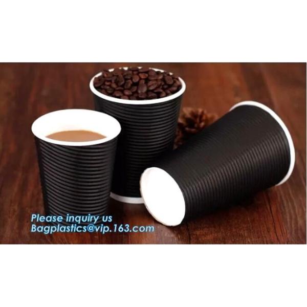 disposable cup/vending paper cup/custom coffee cups,ripple wall disposable paper