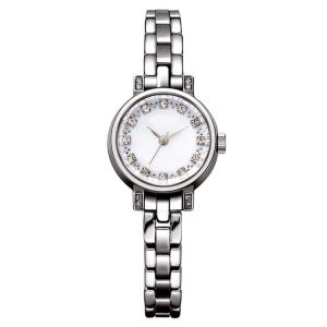 Buy cheap ODM Diamond Style Quartz Watch , Multipattern Real Diamond Watch Womens from wholesalers