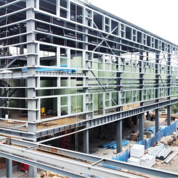 Quality Customized PEB Steel Structure Industry Hot Rolled Steel Prefab Building for sale