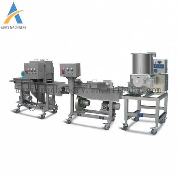 Quality 500kg/H Burger Patty Machine Shawarma Chicken Beef Pie Processing Machine for sale