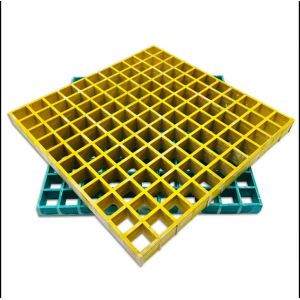 Buy cheap FRP GRP Molded Grating Pultruded Multiple Grate / Grille Leakage Grid product