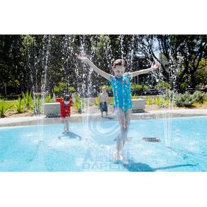 Buy cheap Ground Spray Jet Brass Water Fountain Nozzle Water Splash Zone Toys from wholesalers