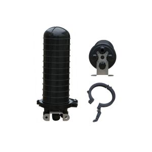 Buy cheap Vertical Fiber Optic Splice Closure with Mechanical Sealing Structure from wholesalers
