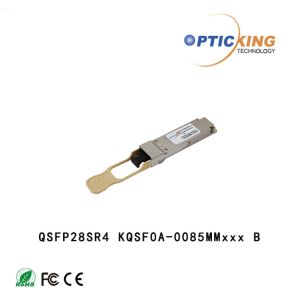 Buy cheap 850nm 100M 100G QSFP28 SR4 QSFP28 MPO Transceiver from wholesalers