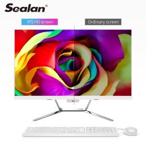 OEM all in one computer with touch screen 1060 graphics card game pc wireless