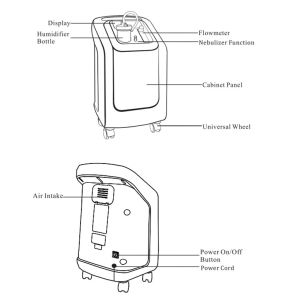 Buy cheap Portable Oxygen Generator Concentrator , 5 Litre Oxygen Concentrator for Household from wholesalers