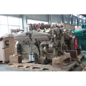 Buy cheap 1200HP Turbocharged 12 Cylinder Diesel Engine , 12 Cylinder Cummins Engine KTA38-M2 from wholesalers