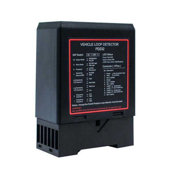 Buy cheap PD232 PD234 Dual Channel Inductive Loop Vehicle Detector with 220V/12V~24V Voltage and -20°C to +65°C Operating Temperature for Parking Barrier System from wholesalers