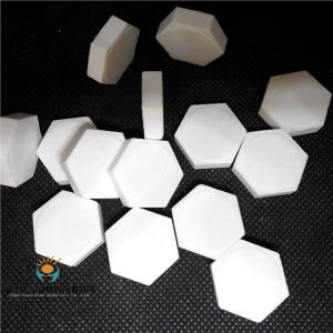 Buy cheap Abrasion Resistant Alumina Ceramic Mosaic Plate Ceramic Lining Sheet 10x10x3mm from wholesalers