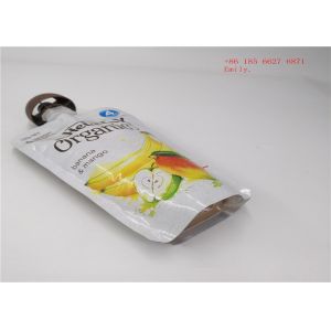 Reusable Spout Pouch Packaging Plastic Squeeze Food Grade For Fruit Juice