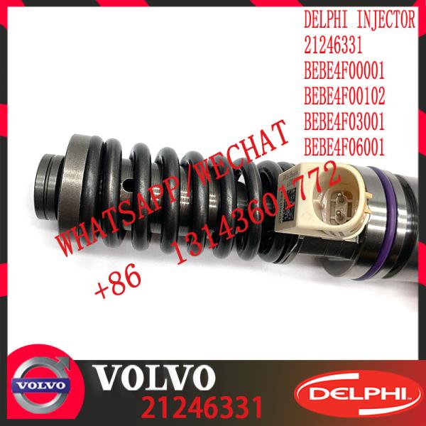 Diesel Engine Fuel injector 21246331 BEBE4F00001 BEBE4F00102 BEBE4F03001 BEBE4F06001 E3.3 for V-O-L-V MD11 US07