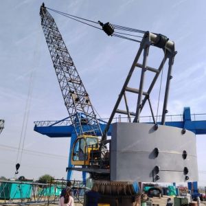 20T Floating Barge Crane