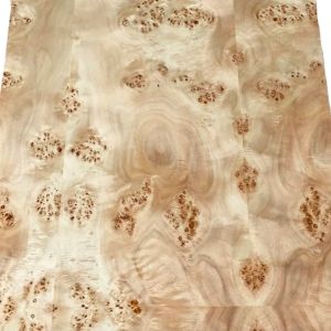 Buy cheap Customized Mapa Burl Veneer Sheets 0.6mm Thickness Smooth Surface from wholesalers