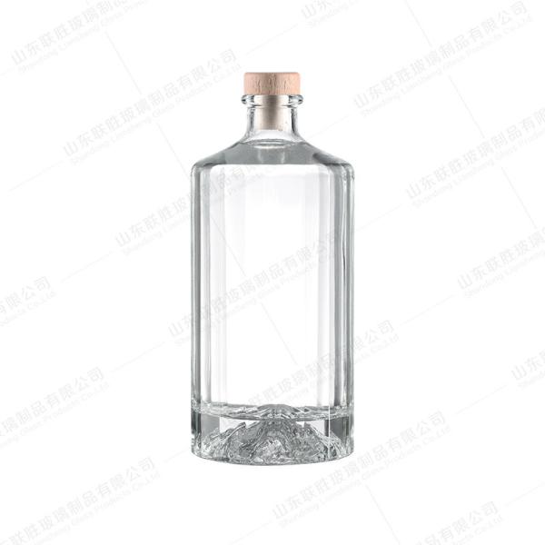 Buy cheap 200ml 375ml 500ml 750 ml Glass Bottles For Whisky Custom Size Accepted with cork from wholesalers