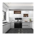 Buy cheap 2024 Modern Solid Wood Fireproof Kitchen Cabinet with Highly ODM/OEM and Drawer from wholesalers