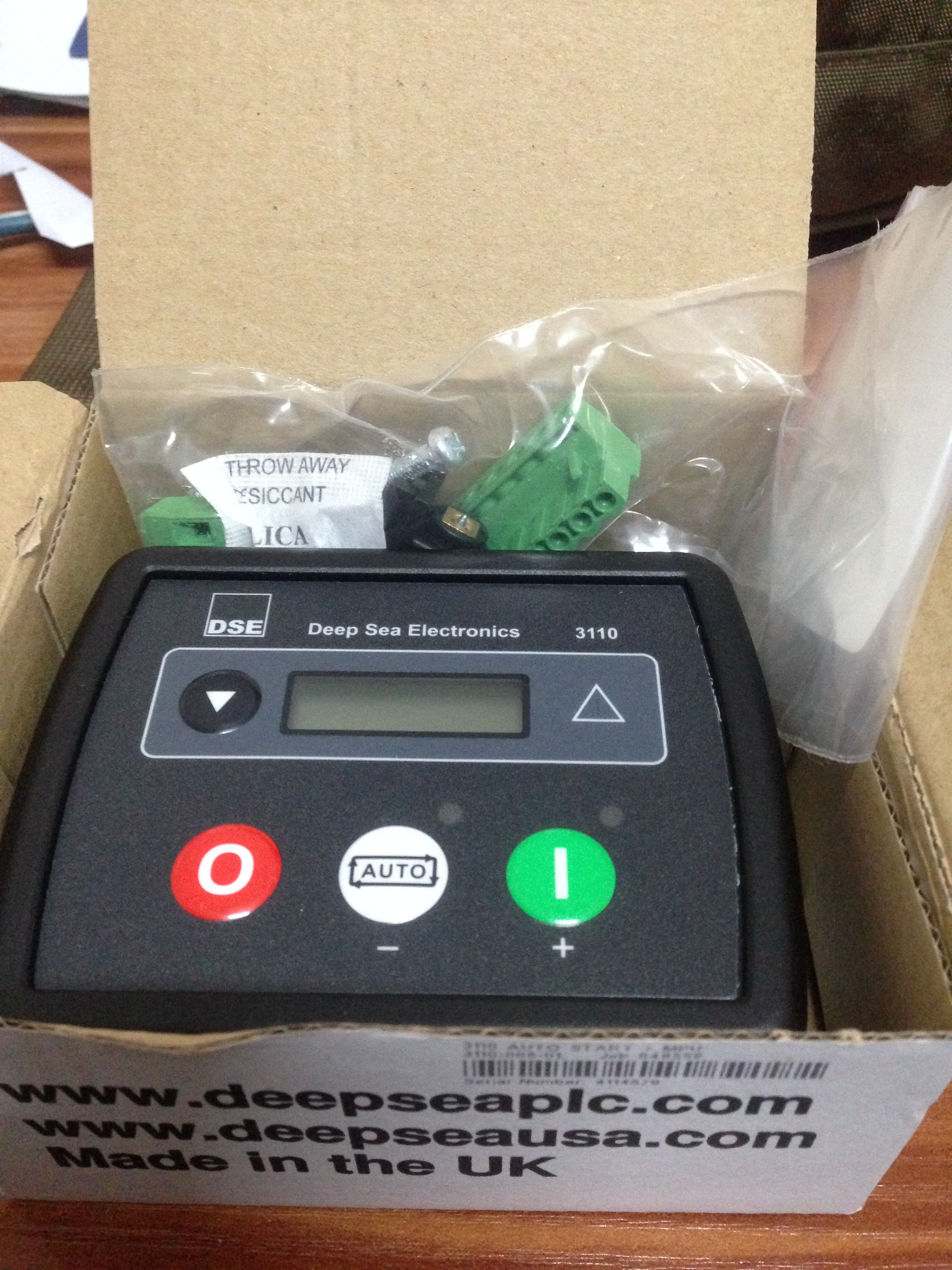 Buy cheap LED / LCD Alarm Deep Sea Control Panel , DSE3110 from wholesalers