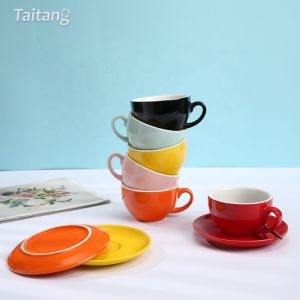 Buy cheap Crockery Pottery Ceramic Espresso Cups With Saucer Coffe cups mug from wholesalers