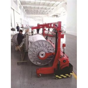 Hydraulic Weaving Beam Loading Trolley Electric Heald Frame