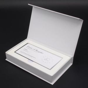 Buy cheap Custom Size Luxury Business Credit Card Packaging Gift Card Box With Lid from wholesalers