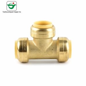 Buy cheap AB1953 Approved 1/2" 3/4" 1" Brass T Connector Fitting from wholesalers