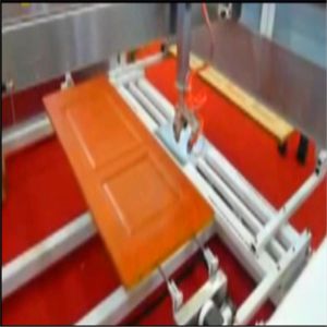 Buy cheap 5KW Six Axis Automatic Wood Paint Spray Machine 50HZ For Door from wholesalers