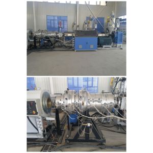 Buy cheap Single Screw Automatic PE Pipe Extrusion Machine Production Line 16 - 63mm from wholesalers