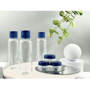 Buy cheap Customized Colors Refillable PET Bottles and Cream Jars for Travel Size Personal Care from wholesalers