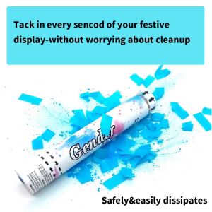 Customized Logo Gender Reveal Confetti Party Popper with Biodegradable