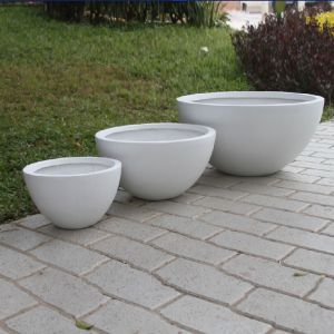 Buy cheap 45 Pound Fiber Clay Planter for Indoor Outdoor Home Garden from wholesalers