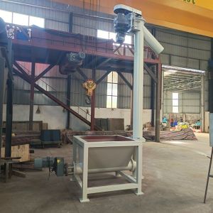 Granule Conveying Vertical Screw Auger Feeder Electric With High Strength