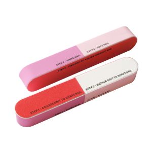 Buy cheap Shining Nail Buffer Block , Satin Cloth Coating With 3 Kinds Of Grit Sand Buffer product