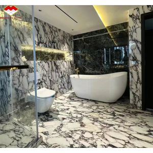 Natural Italian Calacatta Viola Marble Slabs for Modern Kitchen Countertop and