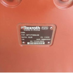 Buy cheap Rexroth Hydraulic Travel Motor GFT17T2B54-09 Gearbox Reducer from wholesalers