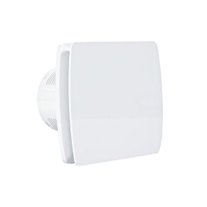 Wall Mounting Shutter Ventilation Air Extractor Fan with LED Lighting 100-150mm