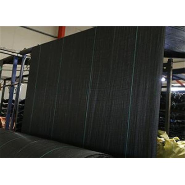 PP Geotextile Landscape Fabric ,Geosynthetics Material Black Weed Barrier Mat