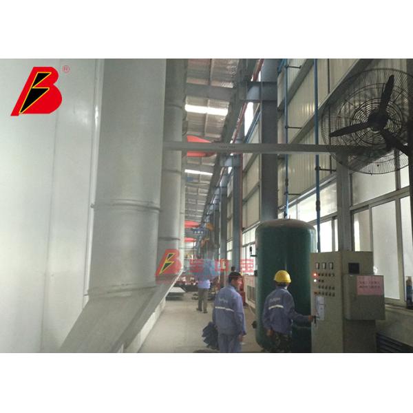 Quality Automatic Surface Cleaning 69kw Sandblasting Room for sale