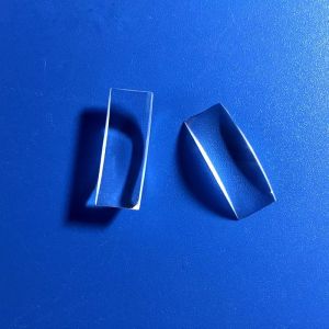 Buy cheap Custom BK7 Optical Glass Blanks Square Rectangle Convex Cylinder Lens from wholesalers