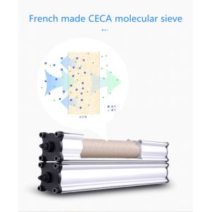 Buy cheap PSA 350VA 5 Lpm Portable Oxygen Concentrator With Pulverization  Intelligent Alarm for Lower pressure lower concentratio from wholesalers