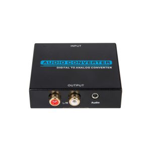 Buy cheap Digital to Analog，  + ，3.5mm Stereo Audio，AV Signal Converter from wholesalers