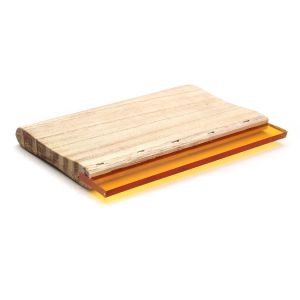 Buy cheap Wooden Holder Screen Printing Rubber Squeegee Blade For T- Shirt Printing from wholesalers