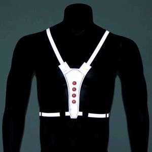 EN20471 Polyester Reflective High Visibility Vest With Pockets