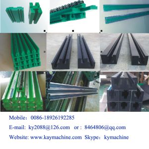 UHMW-PE guide rail Plastic Guide Rail Plastic rail for roller chains UHMWPE
