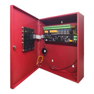 Buy cheap High-Capacity 8-Zone Conventional Fire Alarm Controller in Red for Reliable Fire Safety Systems from wholesalers