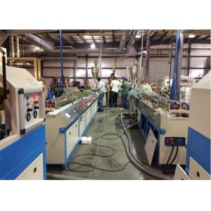 Buy cheap Mildew Proof PLC Control PVC Profile Twin Screw Extruder from wholesalers