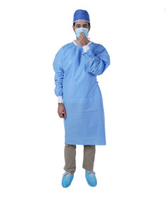 Buy cheap Soft Disposable Isolation Gown Disposable Protective Suit Sms Material from wholesalers